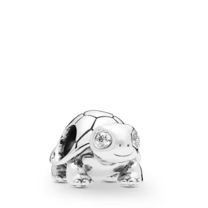 (imagine pentru) Talisman PANDORA, Țestoasă cu ochii luminați - 797878CZ