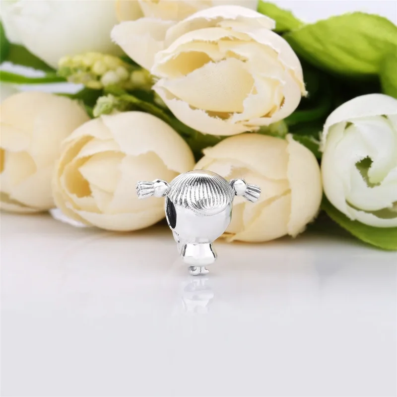 (imagine pentru) Talisman PANDORA, Fetiță cu codițe - 798016EN160 - Vizualizare 3