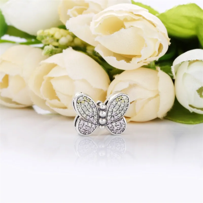 (imagine pentru) Talisman PANDORA, Fluturi sclipitori - 797864CZM - Vizualizare 2