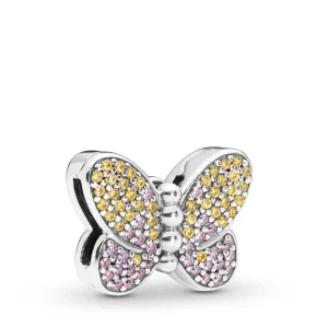 (imagine pentru) Talisman PANDORA, Fluturi sclipitori - 797864CZM