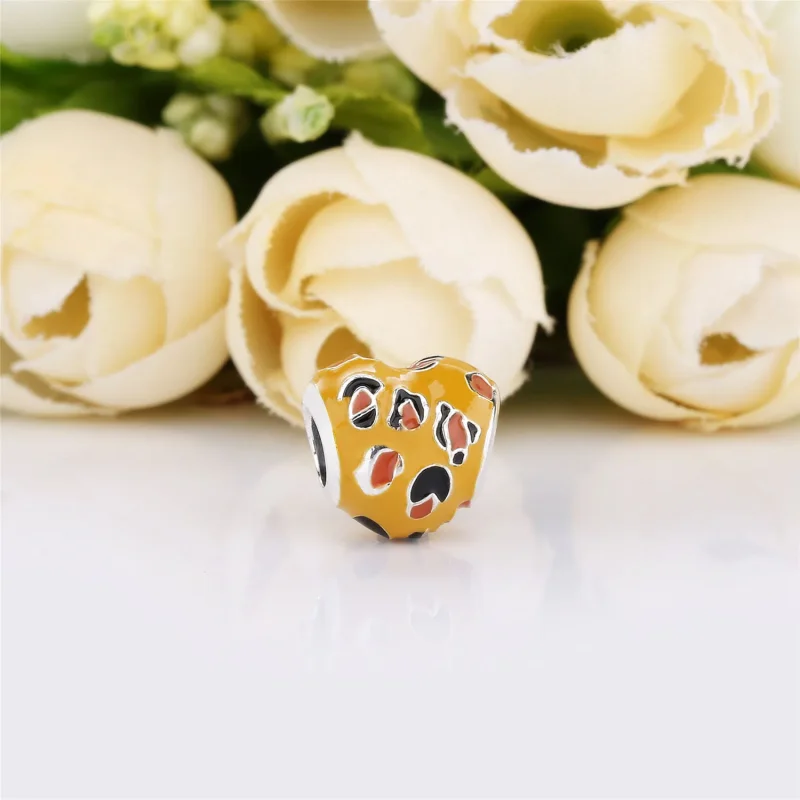(imagine pentru) Talisman PANDORA, Inimă cu pete - 798065ENMX - Vizualizare 2