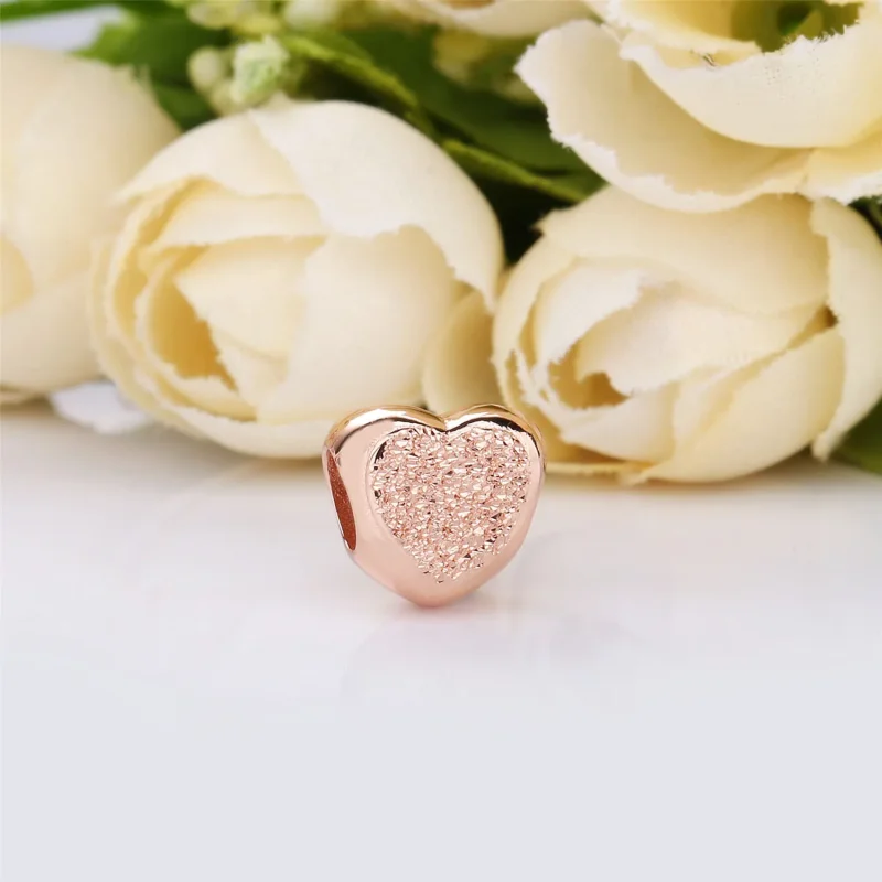 (imagine pentru) Talisman PANDORA, Inimă mată briliantă - 787881 - Vizualizare 2
