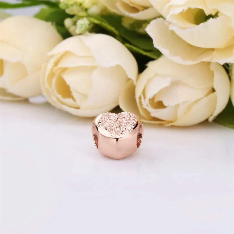 (imagine pentru) Talisman PANDORA, Inimă mată briliantă - 787881 - Vizualizare 4