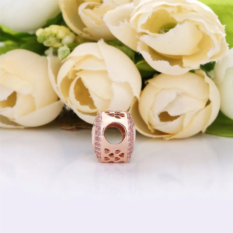 (imagine pentru) Talisman PANDORA, Inimi pe inimi - 788097NPR - Vizualizare 4