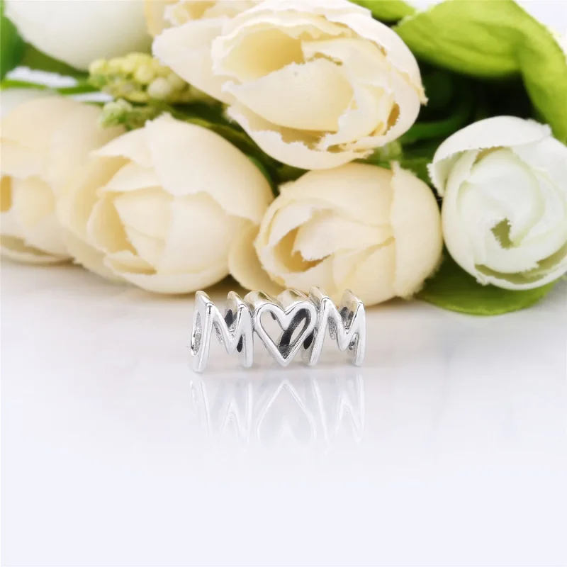 (imagine pentru) Talisman PANDORA, Litere Mum - 797778 - Vizualizare 2