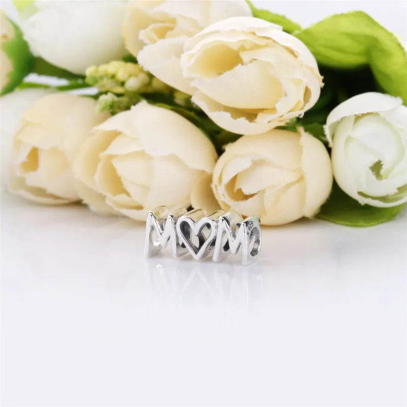 (imagine pentru) Talisman PANDORA, Litere Mum - 797778 - Vizualizare 3