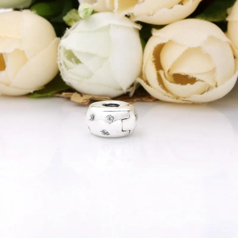 (imagine pentru) Brățară fixă Pandora cu Frunze spumante din argint - 798345CZ - Vizualizare 2