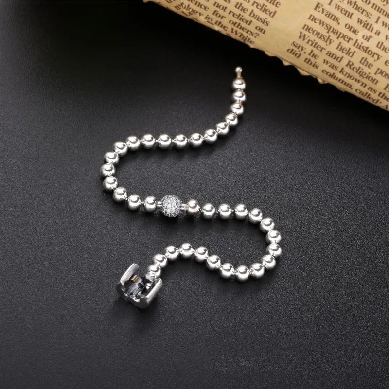 (imagine pentru) Brățară PANDORA cu mărgele în stil pavé - 598342CZ - Vizualizare 4