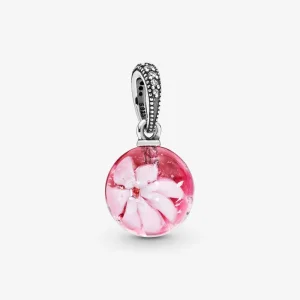 (imagine pentru) Pandantiv Pandora cu Floare de piersic floare din argint - 798082CZ