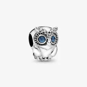 (imagine pentru) Talisman cu bufniță strălucitoare - 798397NBCB