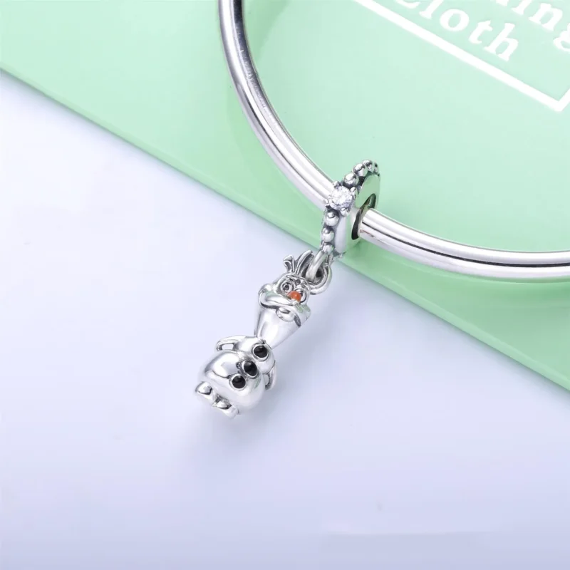 (imagine pentru) Talisman cu pandantiv sub forma lui Olaf din Regatul de gheață de la Disney - 79 - Vizualizare 4