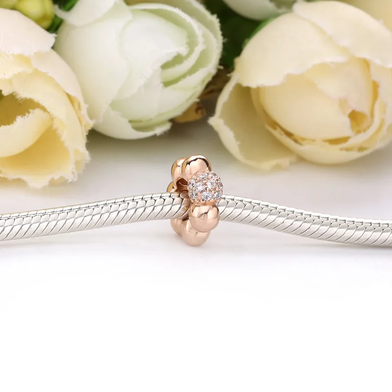 (imagine pentru) Talisman de tip distanțier cu mărgele pavé - 788310CZ - Vizualizare 2