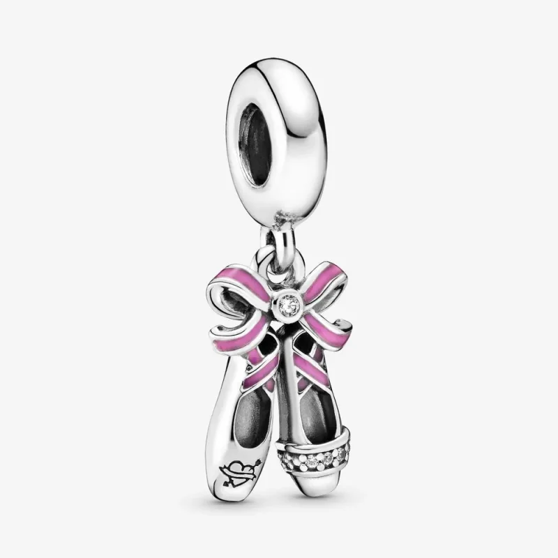 (imagine pentru) Talisman de tip pandantiv cu balerini punk - 798339CZ