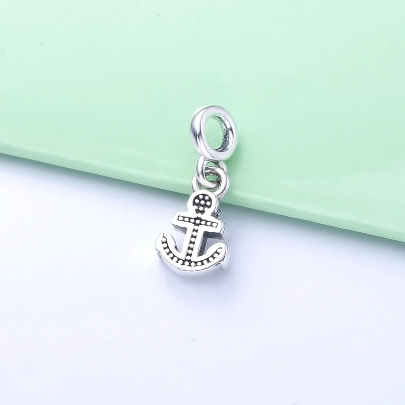 (imagine pentru) Talisman de tip pandantiv Pandora My Anchor din argint - 798393CZ - Vizualizare 3