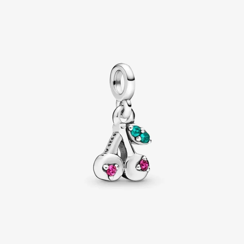 (imagine pentru) Talisman de tip pandantiv Pandora My Cherry din argint - 798371NCC