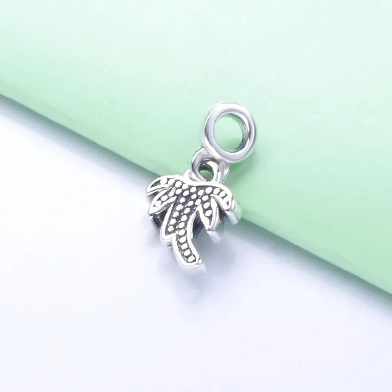 (imagine pentru) Talisman de tip pandantiv Pandora My Palm Tree din argint - 798385NAG - Vizualizare 3
