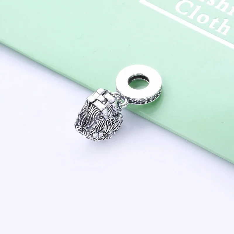 (imagine pentru) Talisman pandantiv Pandora cu Acasă Inima dulce din argint - 798284CZ - Vizualizare 3