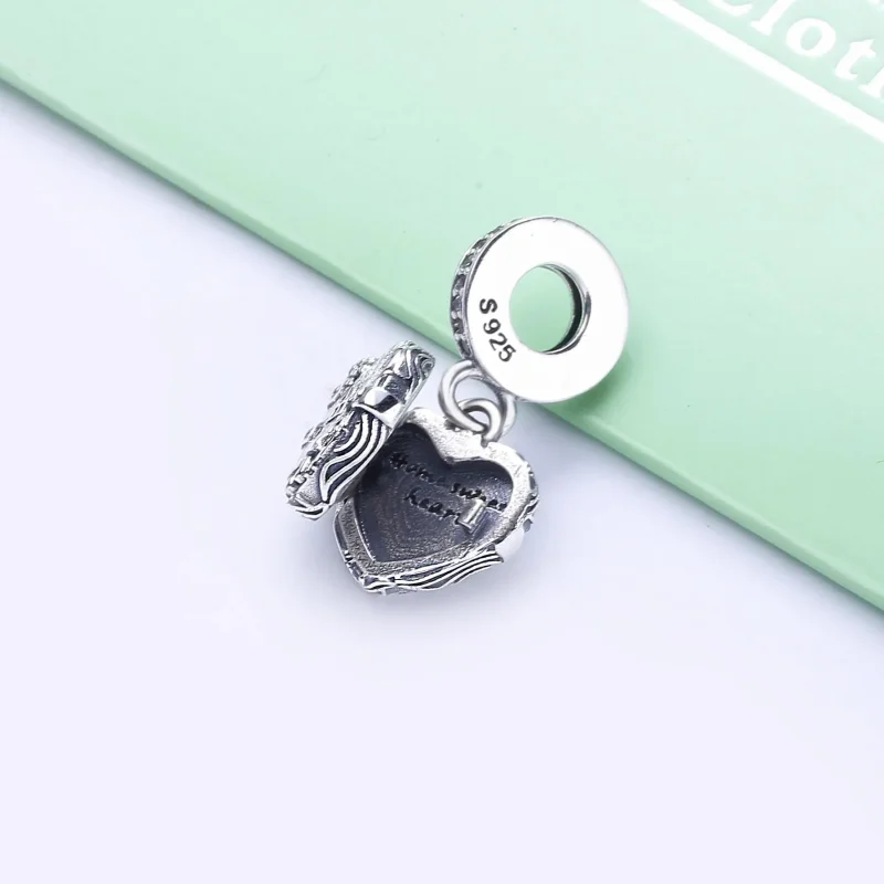 (imagine pentru) Talisman pandantiv Pandora cu Acasă Inima dulce din argint - 798284CZ - Vizualizare 4