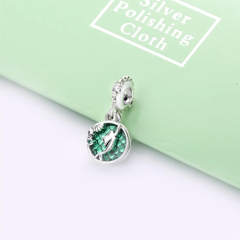(imagine pentru) Talisman pandantiv Pandora cu Disney Ariel din argint - 798231CZ - Vizualizare 3