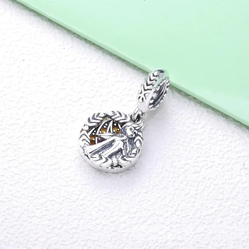 (imagine pentru) Talisman pandantiv Pandora cu Disney, Frozen Anna din argint - 798457C01 - Vizualizare 4