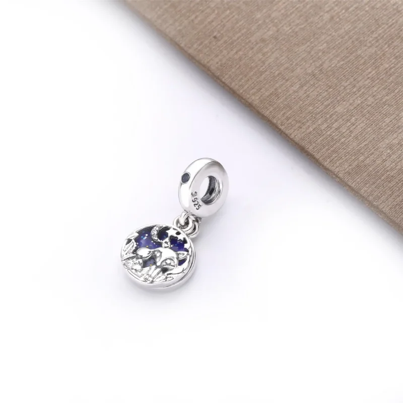 (imagine pentru) Talisman pandantiv Pandora cu Fox & Iepure din argint - 798239NMB - Vizualizare 2