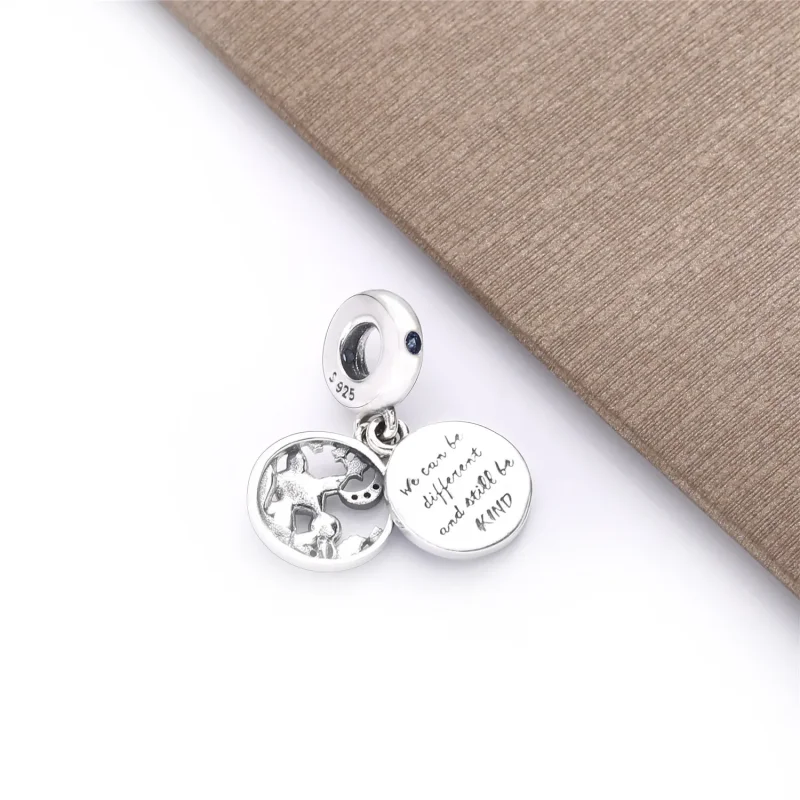 (imagine pentru) Talisman pandantiv Pandora cu Fox & Iepure din argint - 798239NMB - Vizualizare 4