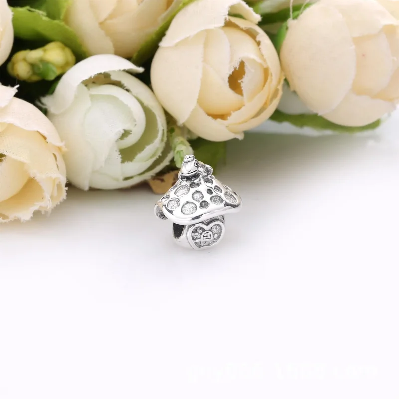 (imagine pentru) Talisman Pandora Ciuperci & Broasca din argint - 798558C00 - Vizualizare 2