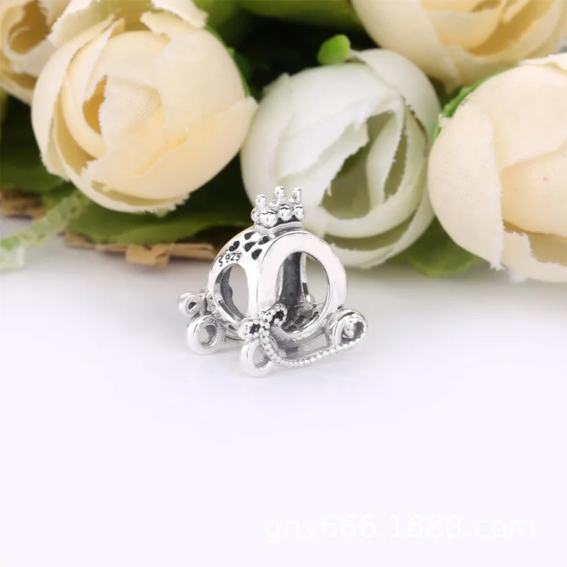 (imagine pentru) Talisman Pandora Crown O trăsură din argint - 798323 - Vizualizare 2