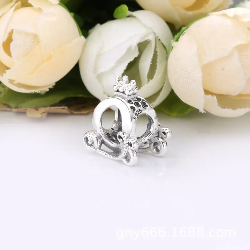 (imagine pentru) Talisman Pandora Crown O trăsură din argint - 798323 - Vizualizare 3