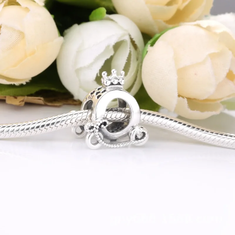 (imagine pentru) Talisman Pandora Crown O trăsură din argint - 798323 - Vizualizare 4