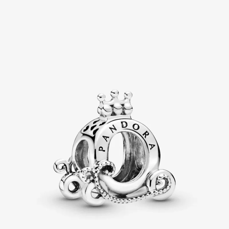 (imagine pentru) Talisman Pandora Crown O trăsură din argint - 798323
