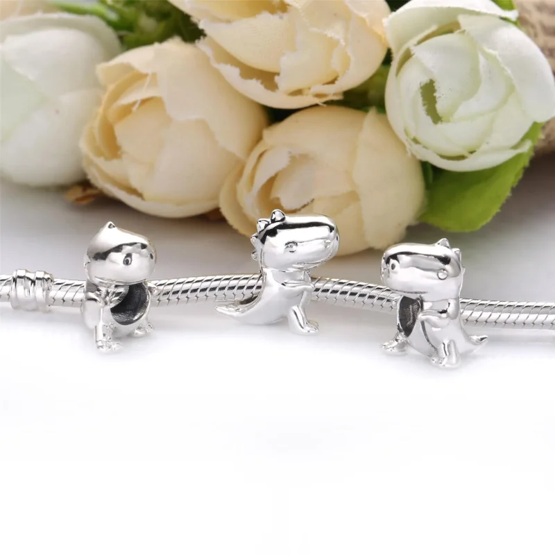 (imagine pentru) Talisman PANDORA cu Dino Dinozaurul - 798123 - Vizualizare 4