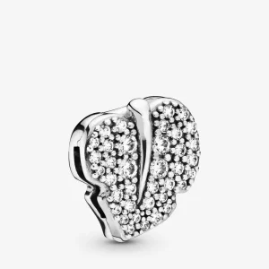 (imagine pentru) Talisman PANDORA cu fixare rapidă cu frunză strălucitoare - 798293CZ