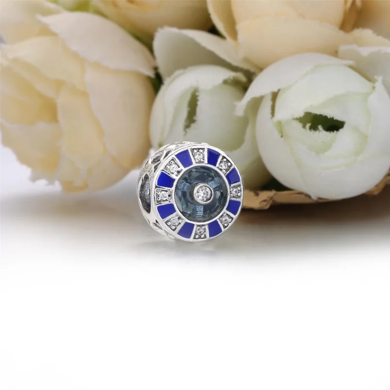 (imagine pentru) Talisman PANDORA cu Mozaic albastru - 798031EN195 - Vizualizare 2