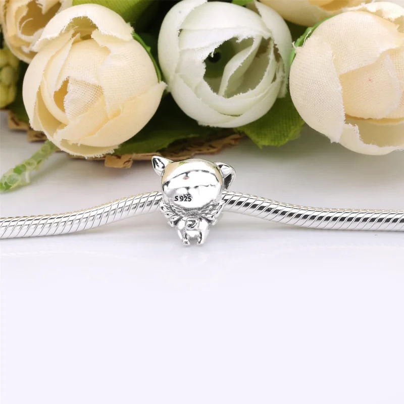 (imagine pentru) Talisman PANDORA cu Pippo purcelușul zburător - 798253 - Vizualizare 4