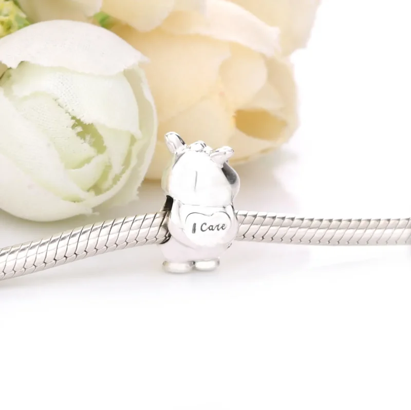 (imagine pentru) Talisman PANDORA cu Rino Rinocerul - 798023 - Vizualizare 3