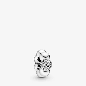 (imagine pentru) Talisman PANDORA de tip distanțier cu mărgele pavé și finisate - 798310CZ