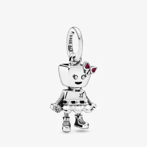 (imagine pentru) Talisman PANDORA de tip pandantiv cu Bella Bot Trupe punk - 798245ENMX