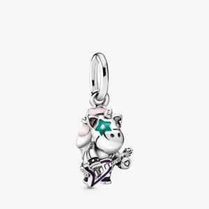 (imagine pentru) Talisman PANDORA de tip pandantiv cu Bruno Unicornul Trupa Punk - 798320ENMX
