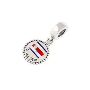 (imagine pentru) Talisman PANDORA de tip pandantiv cu Costa Rica - P-D-2634