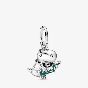 (imagine pentru) Talisman PANDORA de tip pandantiv cu Dino dinozaurul Trupe punk - 798297ENMX