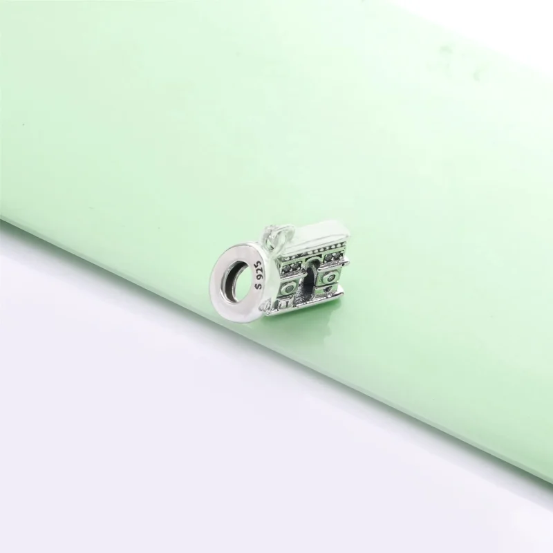 (imagine pentru) Talisman PANDORA de tip pandantiv cu Notre Dame - 798257CZ - Vizualizare 2
