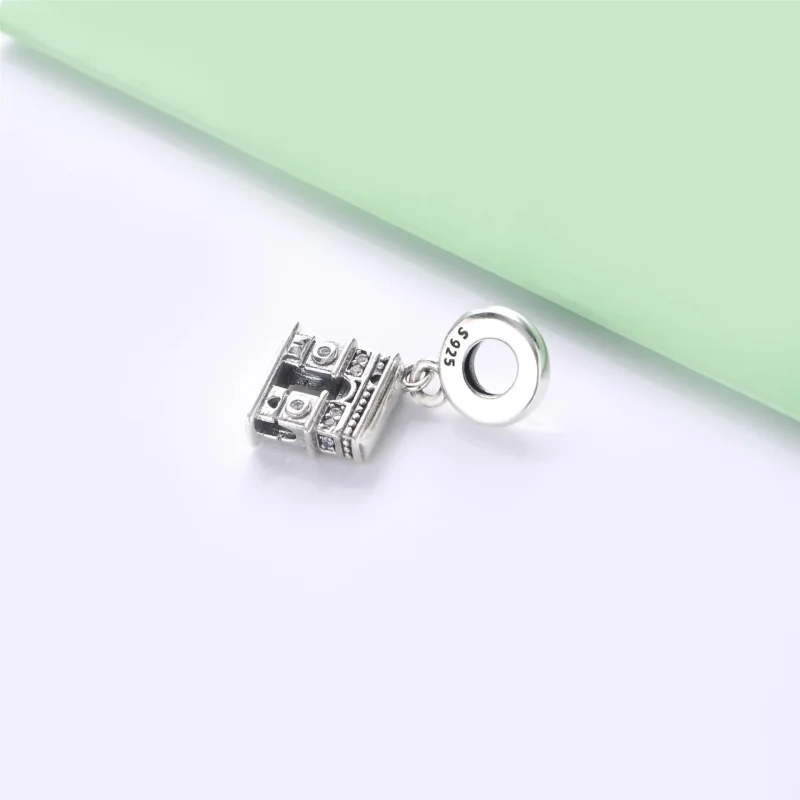 (imagine pentru) Talisman PANDORA de tip pandantiv cu Notre Dame - 798257CZ - Vizualizare 4