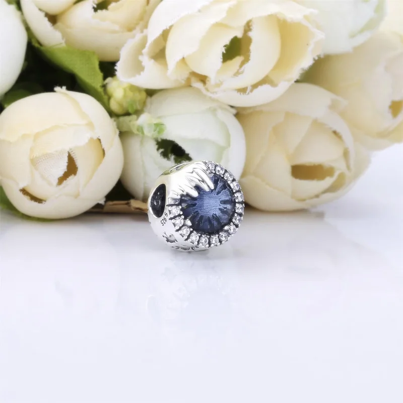 (imagine pentru) Talisman Pandora Disney, Iarna înghețată din argint - 798458C01 - Vizualizare 2