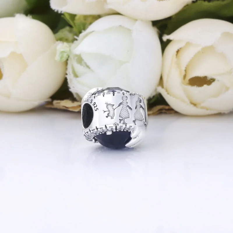 (imagine pentru) Talisman Pandora Disney, Iarna înghețată din argint - 798458C01 - Vizualizare 4
