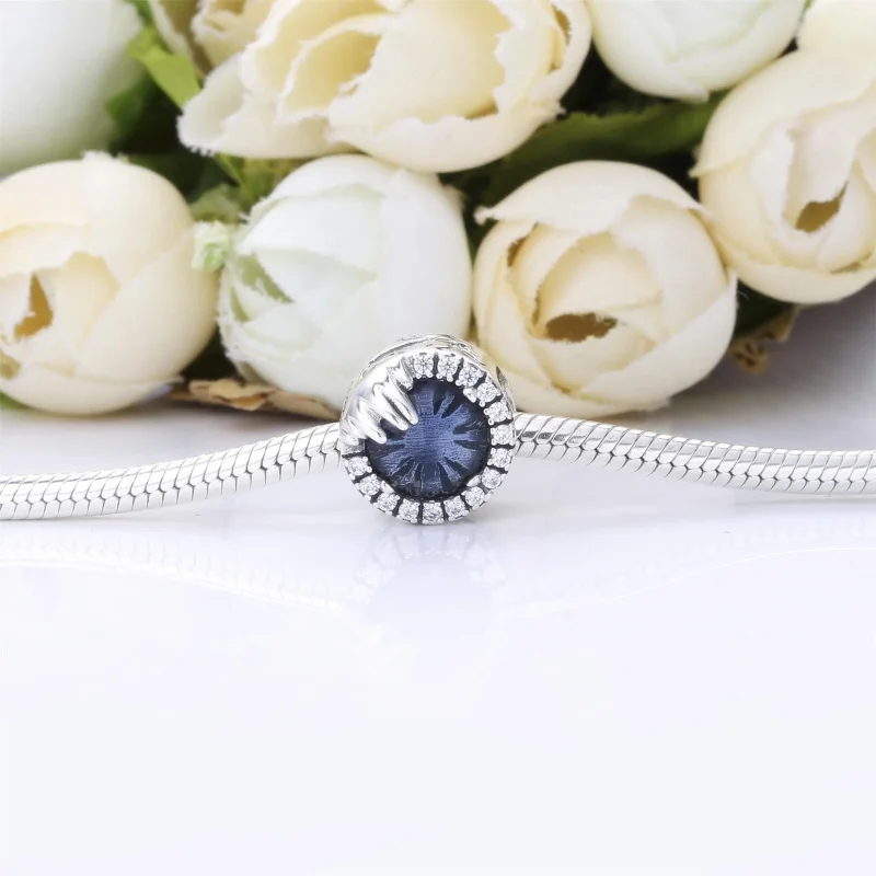 (imagine pentru) Talisman Pandora Disney, Iarna înghețată din argint - 798458C01 - Vizualizare 5