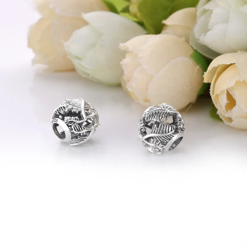 (imagine pentru) Talisman Pandora Frunze ajurată din argint - 798241 - Vizualizare 2