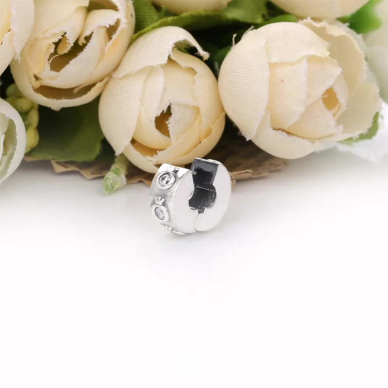 (imagine pentru) Talisman strălucitor O cu coroană, cu fixare ușoară - 798326CZ - Vizualizare 2