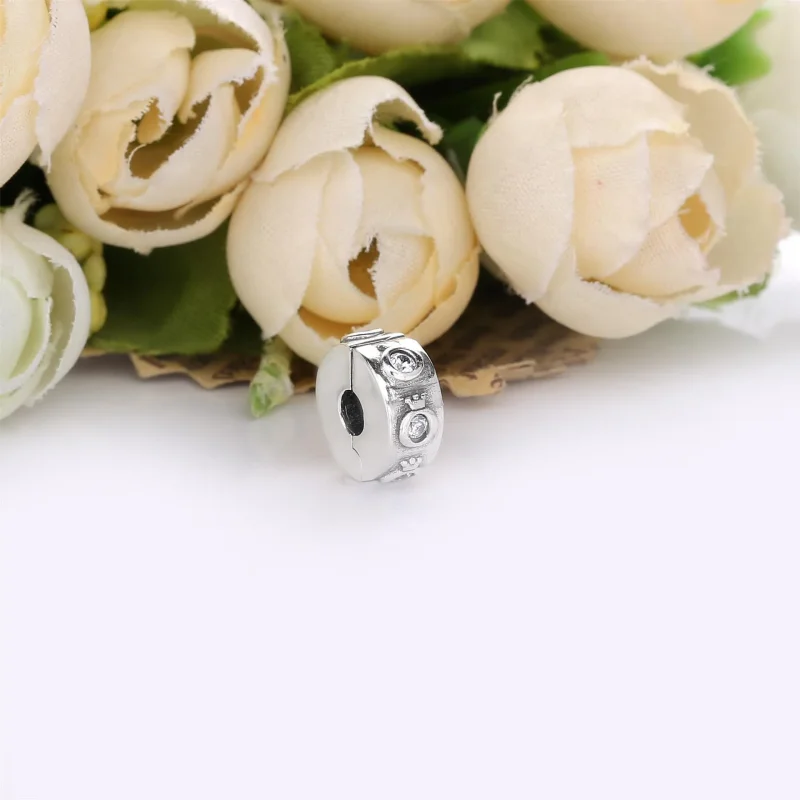 (imagine pentru) Talisman strălucitor O cu coroană, cu fixare ușoară - 798326CZ - Vizualizare 3
