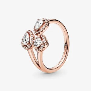 (imagine pentru) Inel Pandora cu Forme geometrice din aur rose - 188494C01